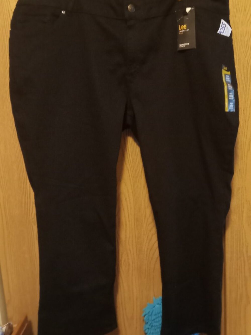 NEW Lee Plus Jeans mid-rise, 26 WP, Black, boot cut
